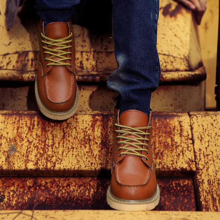Richard ™ | Chaudes boots en cuir