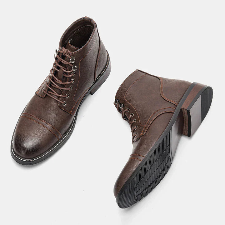Michel ™ | Vintage chaussures en cuir
