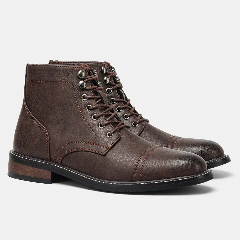 Michel ™ | Vintage chaussures en cuir