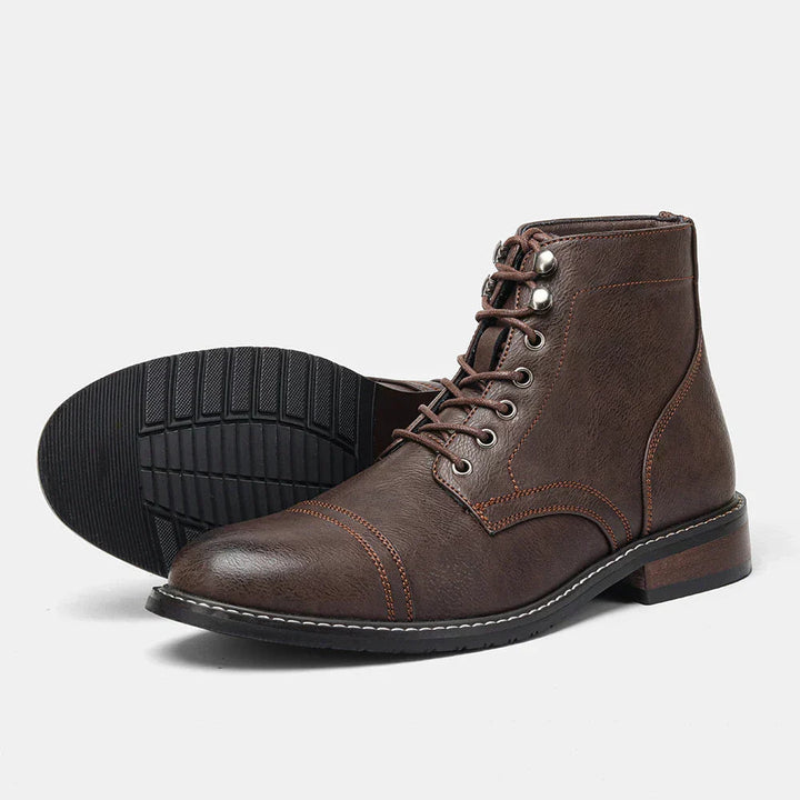 Michel ™ | Vintage chaussures en cuir