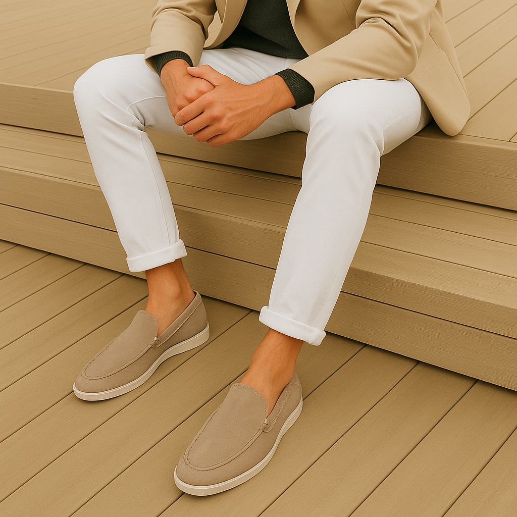 Louis™ | Mocassins en suède élégants