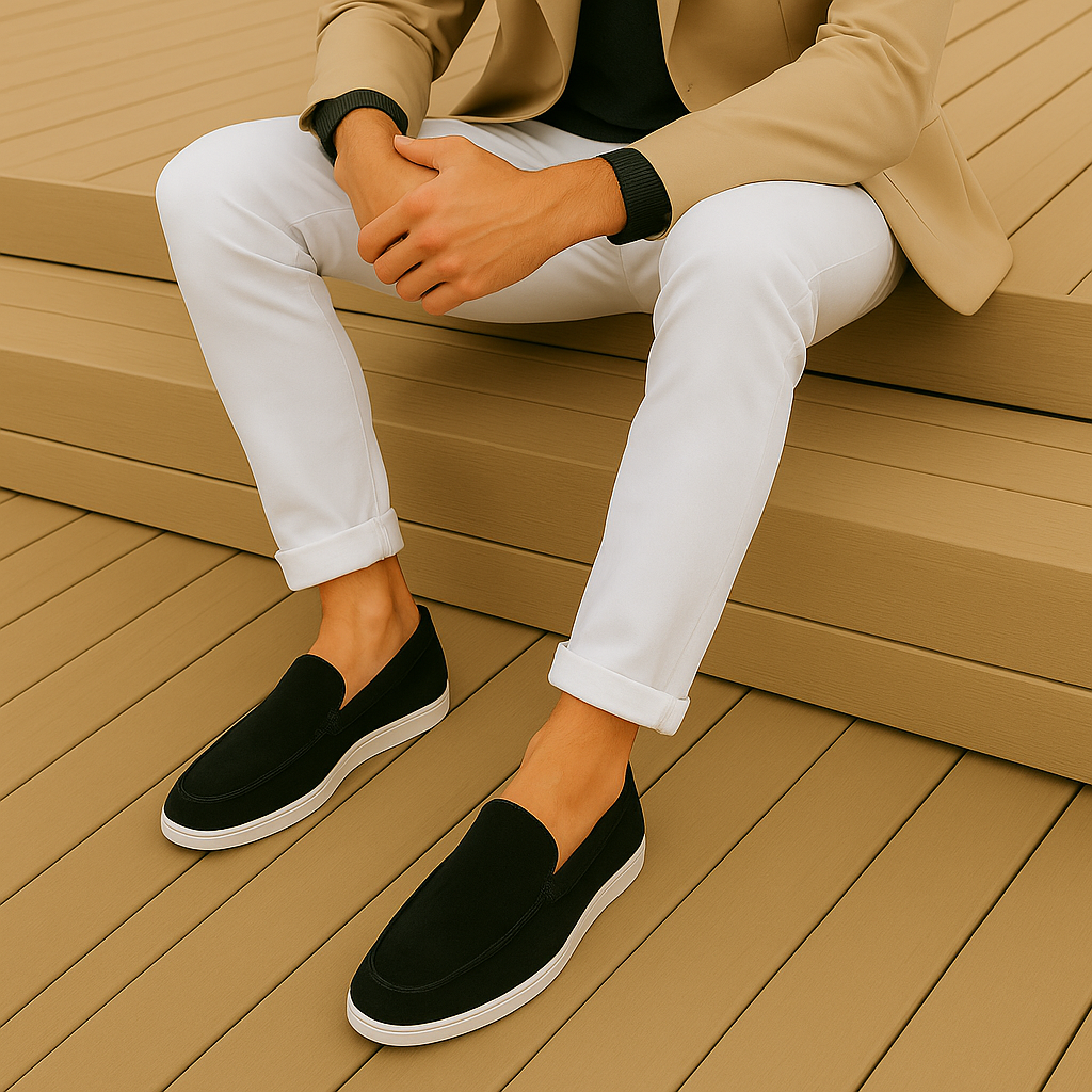 Louis™ | Mocassins en suède élégants