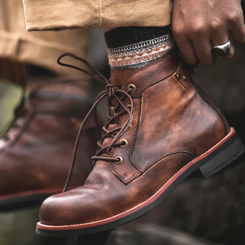 Sébastien ™ | Respirant boots en cuir