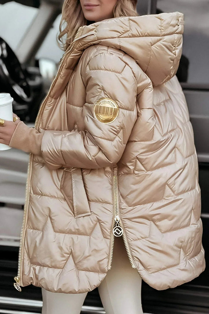 Nolwen™ | Manteau élégant avec capuche et doublure